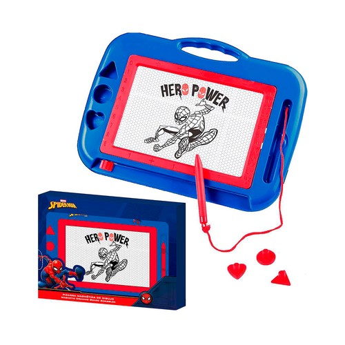 Pizarra Magnética de dibujo Spiderman VALUVIC Alcampo ¡Haz tu