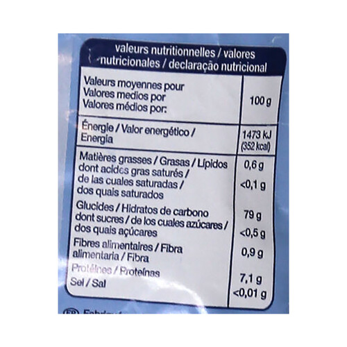PRODUCTO ALCAMPO Harina de arroz sin gluten PRODUCTO ALCAMPO 500 g.