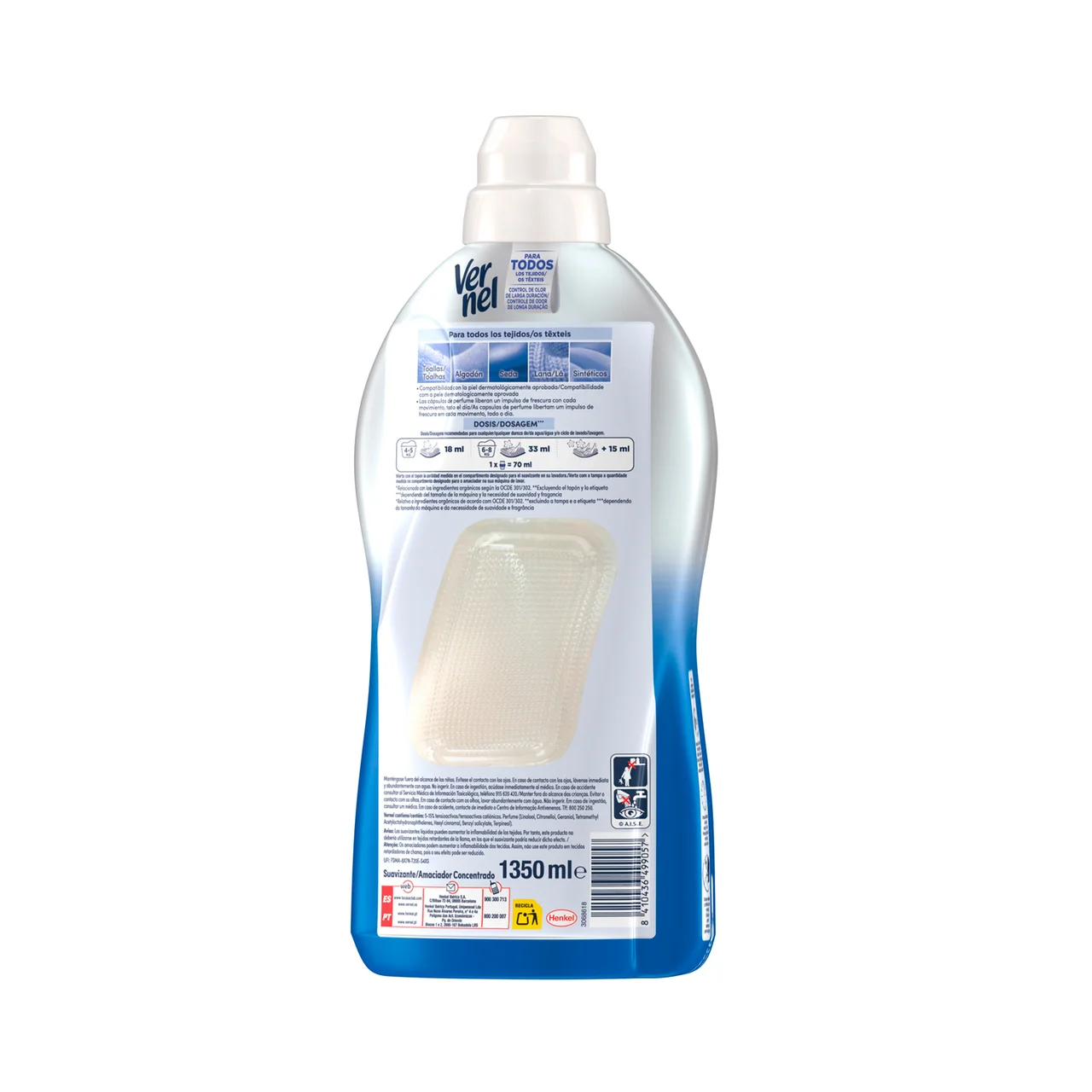 Suavizante fresh control 75 dosis 1,35L