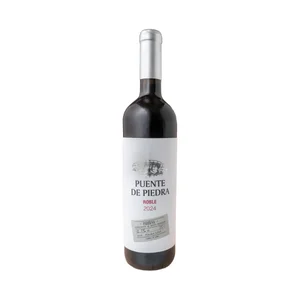 PUENTE DE PIEDRA  Vino tinto roble con D.O. Cariñena botella 75 cl.
