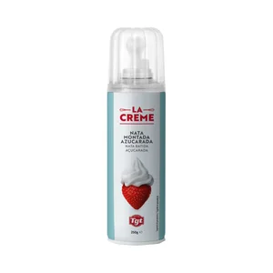 TGT La creme Spray de nata montada azucarada 250 g.