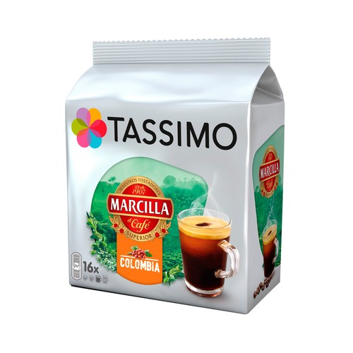 TASSIMO MARCILLA Café en cápsulas Colombia 16 uds.