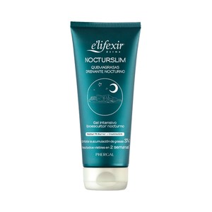 E"LIFEXIR Crema de noche drenante y quemagrasas con textura gel y acción intensiva E"LIFEXIR Nocturslim 200 ml.