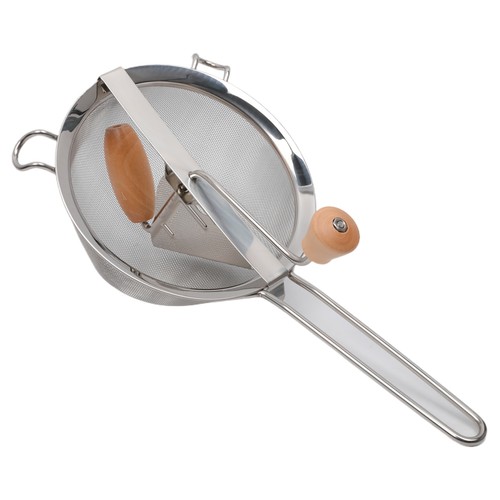 Colador de acero inoxidable con mango 20cm., ACTUEL.