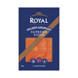 ROYAL Salmón ahumado intenso 80 gr.