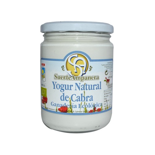 SUERTE AMPANERA Yogur de cabra ecológico SUERTE AMPANERA 430 g