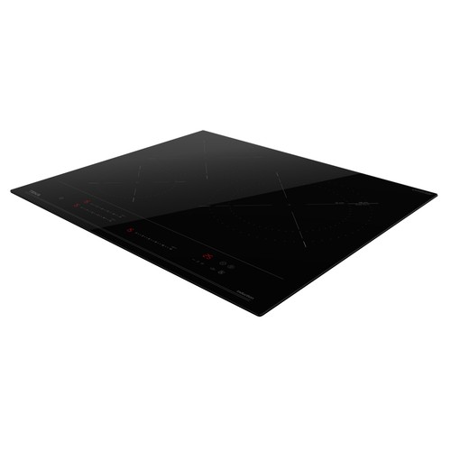 Placa inducción TEKA  IBC 63015 MSM BK, 3 zonas de cocción, potencia: 7400w, zona gigante de 28cm, programable, power plus, A: 56cm.