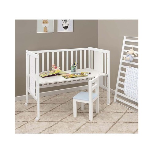 Cuna colecho osito convertible en escritorio, INTERBABY.