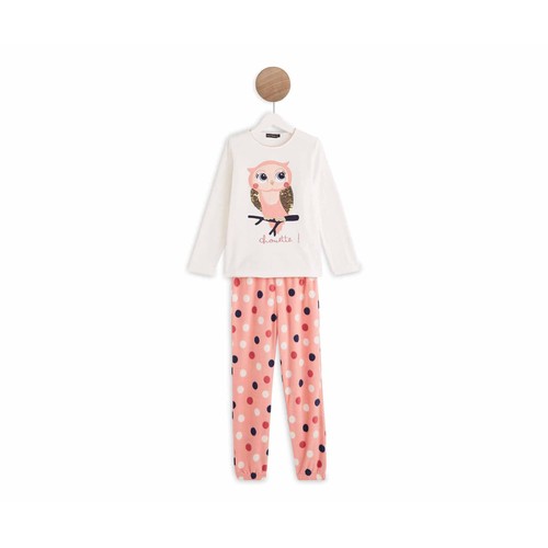 Pijama polar para niña IN EXTENSO, talla 3.