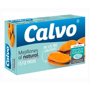 CALVO Mejillón al natural 115 gr.