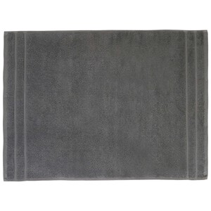 Imagen de Alfombra de baño 100% algodón color gris oscuro, densidad de 1000g/m², 50x70 cm. ACTUEL.