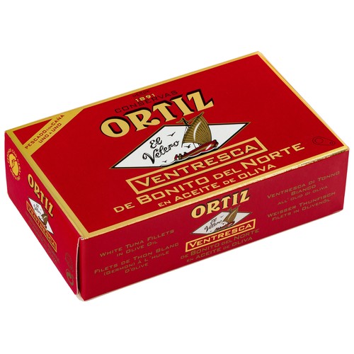 ORTIZ Ventresca de bonito en aceite de oliva 80 g.