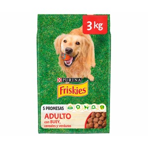 Imagen de FRISKIES Comida para perros adultos a base de carne 3 kg.
