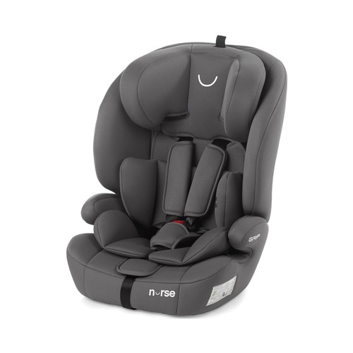 Silla de auto Grip JANE,  i-Size (76-150cm), color gris.