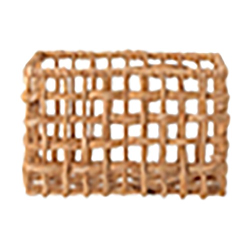 Cesta natural, 18 x 8 x 10 cm, ALCAMPO.