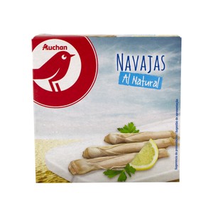 Imagen de PRODUCTO ALCAMPO Navajas Chilenas al natural lata de 63 g.