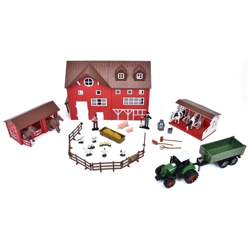 Set Premium de Granja y animales 33 piezas con sonidos y luces +3 Años ONE, TWO FUN