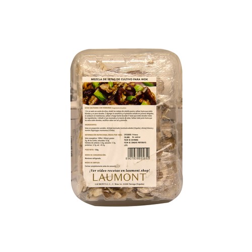 LAUMONT Mezcla de setas de cultivo para wok 150 g.