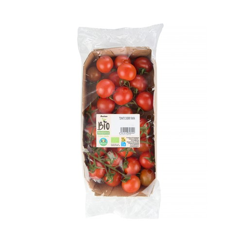 ALCAMPO CULTIVAMOS LO BUENO ECOLÓGICO Tomates cherry rama ecológicos, bandeja 400 g.