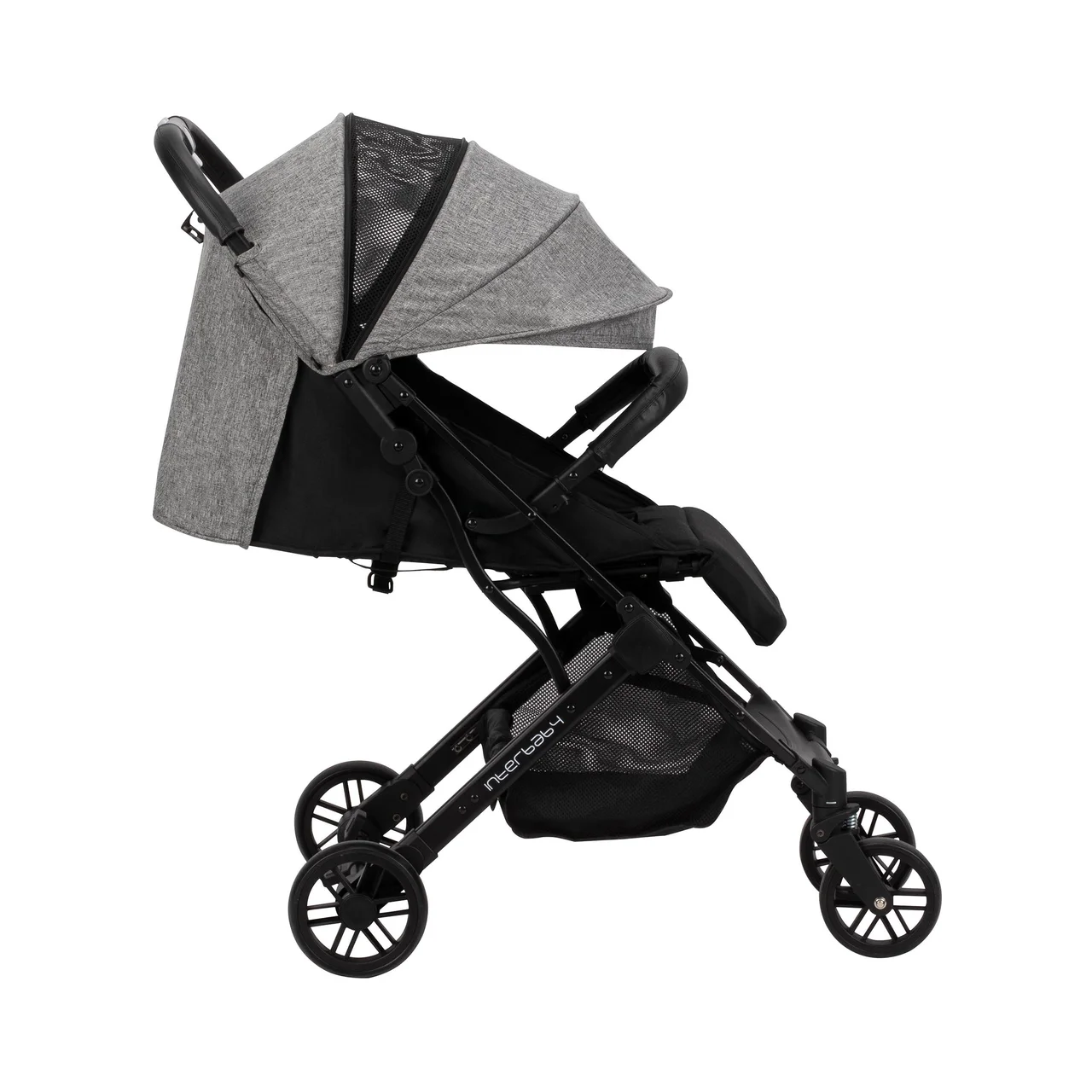 Silla paseo para bebes hasta 36 meses o 22kg Minimum Space Plus color gris.