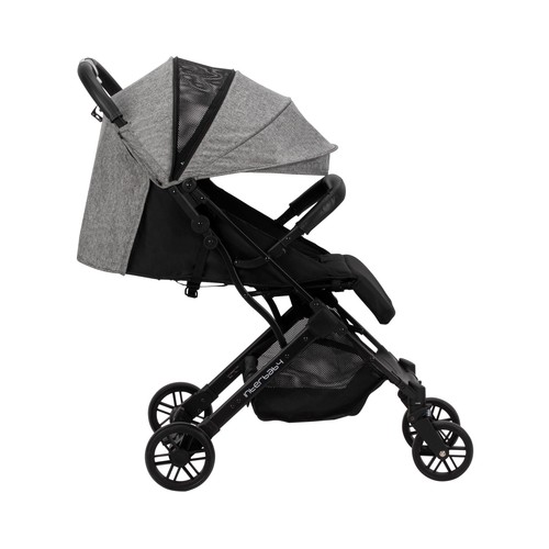 Silla paseo para bebes hasta 36 meses o 22kg INTERBABY Minimum Space Plus color gris.