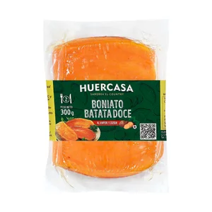 HUERCASA Boniato cocido al vapor 300 g.