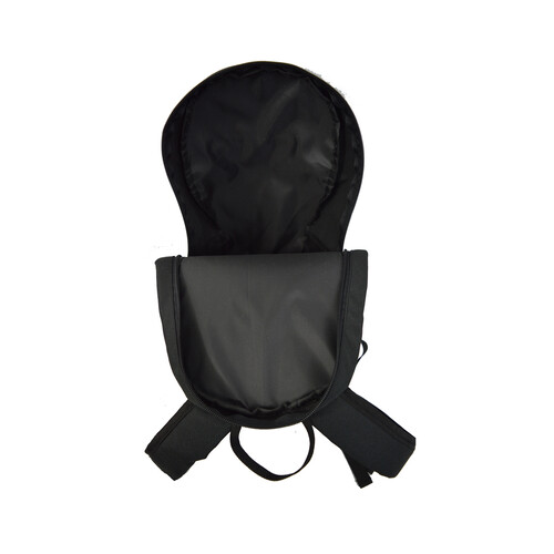 Mochila de viaje pulgar tamaño M con capacidad para 20 litros, color negro, PRODUCTO ECONÓMICO ALCAMPO.