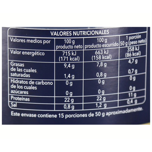 PRODUCTO ALCAMPO Collection Bonito del Norte MSC (Pesca sostenible certificada) en escabeche 500 g. Producto alcampo