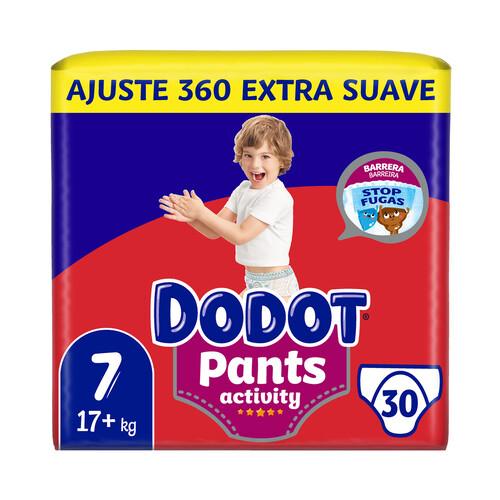 DODOT Pants (braguitas) de aprendizaje talla 7 para bebés de + 17