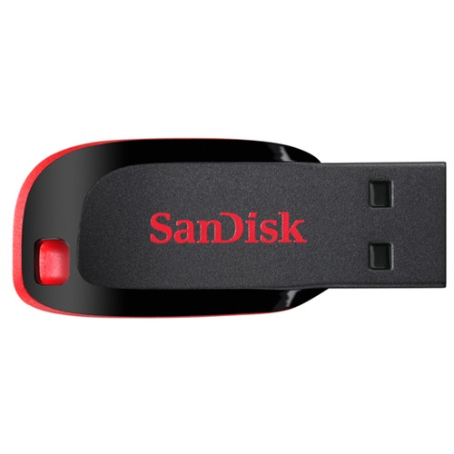 Memoria usb 128GB SANDISK Cruzer Blade, conexión 2.0.