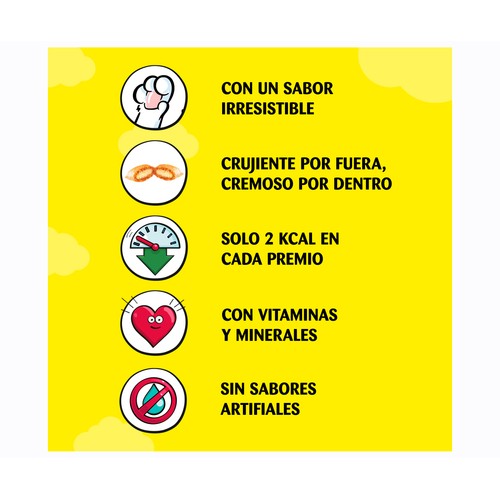 CATISFACTIONS Snacks de gato salmón 4 x 10 gr.