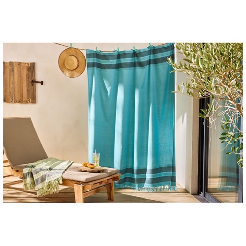 Pareo Foutah 150x180cm 170grs 100% algodón, con flecos. ACTUEL