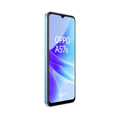 OPPO A57S azul, 128GB + 4GB Ram, pantalla 16,6cm (6,5").