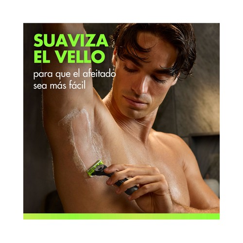 GILLETTE Labs body + intimate Crema 2 en 1 de afeitado corporal y limpiadora 177 ml. 