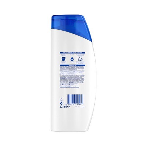 H&S Classic Champú anticaspa y acondicionador de uso diario, con micro bioma protect 625 ml.