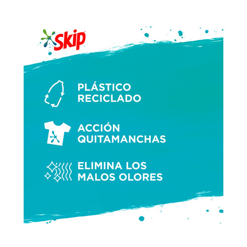 SKIP Detergente Líquido Higiene Total SKIP ULTIMATE 65 lavados.
