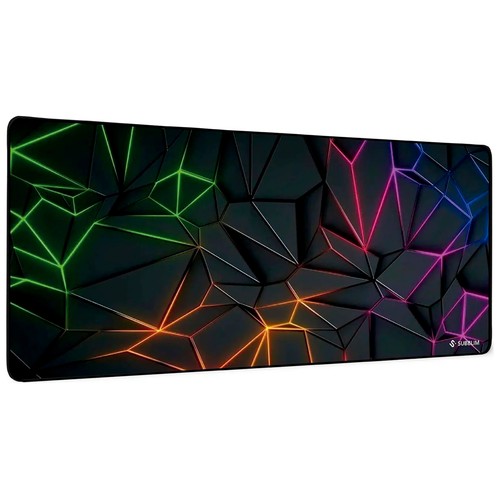 Alfombrilla SUBBLIM neon obsidian XL, 40x90 cm, grosor 3mm.