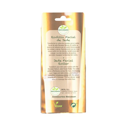 BECASAN NATURE  Natural style Rodillo facial de Jade.
