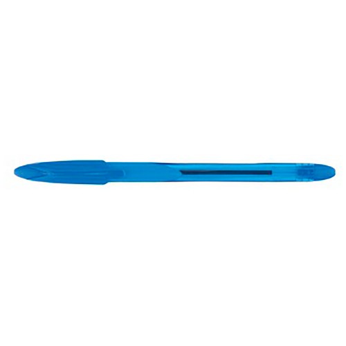 Bolígrafo stick con grip 1.0mm azul. KEYROAD