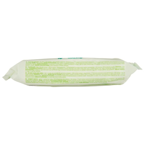 ALCAMPO BABY Bio Toallitas húmedas para bebé con algodón y aloe vera ecológicos 64 uds.
