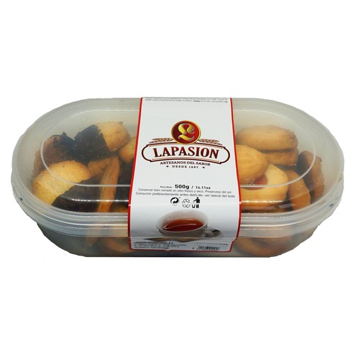 Caja de Pastas Finas LAPASIÓN 500 gr.