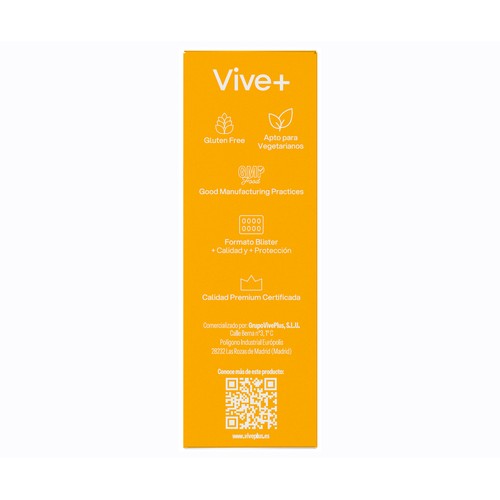 VIVE+ SALUD Y VIDA Vitamina D+K2 vive plus 30  cápsulas