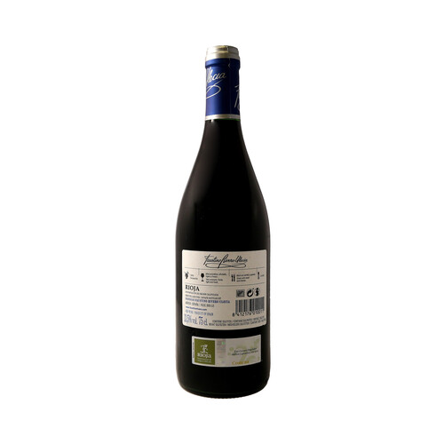 FAUSTINO RIVERO ULECIA  Vino tinto con D.O. Ca. Rioja botellla 75 cl.