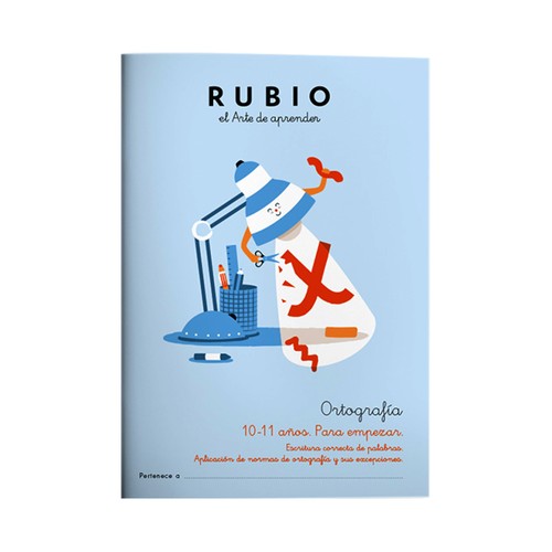Cuaderno de actividades Ortografía 5, 10-11 años. VV.AA. Género: Cuadernos de vacaciones. Editorial: Rubio.