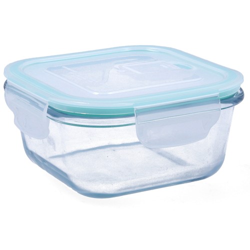 Hermético 53cl cuadrado borosilicato con válvula ciclón. QUID