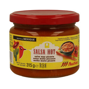 PRODUCTO ALCAMPO Salsa mejicana muy picante PRODUCTO ALCAMPO 315 g.