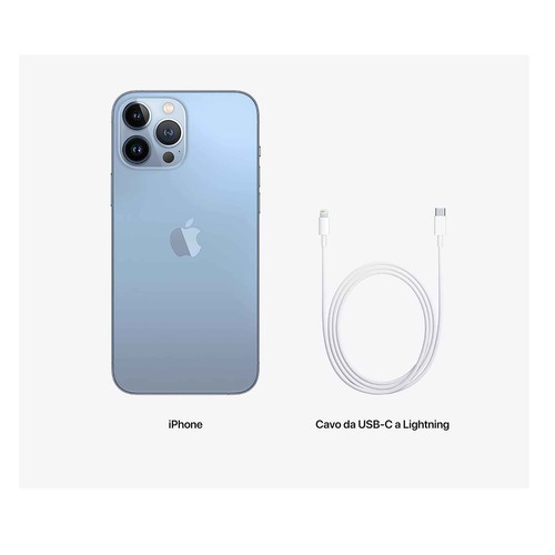 iPHONE 13 Pro Max 128GB MLL93QL/A azul alpino, pantalla 17cm (6,7").