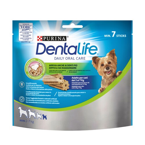 DENTALIFE Stick oral para perros mini PURINA DENTALIFE 69 g.