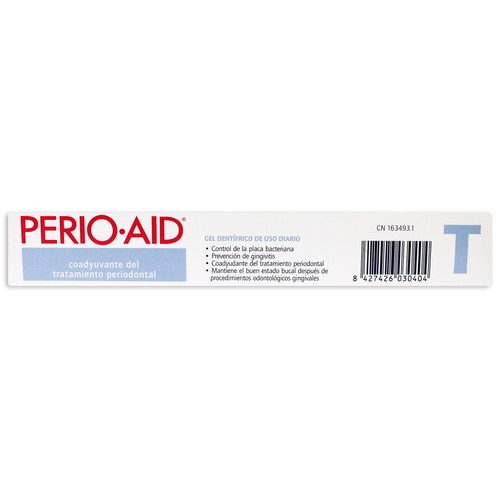 PERIO-AID Dentífrico en gel de uso diario (coadyuvante del tratamiento periodontal) PERIOAID 75 ml.