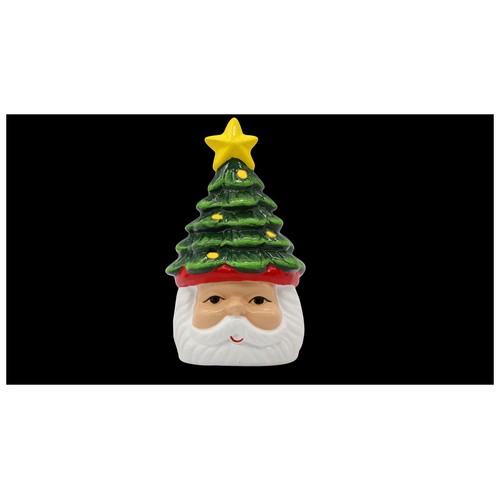 Figura Casa Árbol de Navidad Cerámica modelos surtidos, SNC